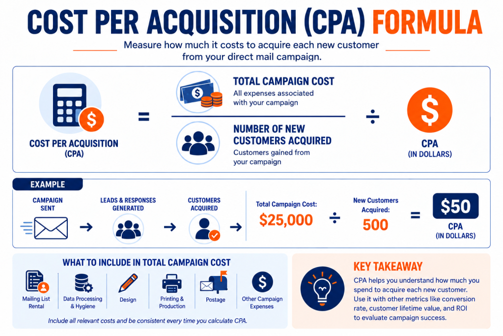 Cost per acquisition formula