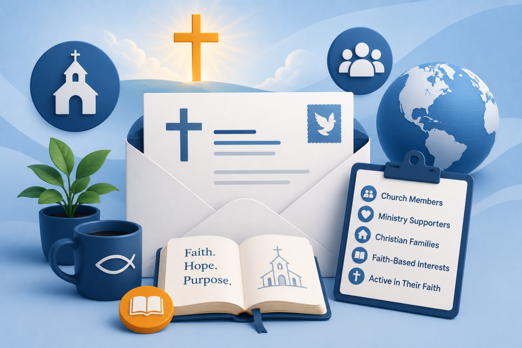 An infographic displaying Christian & religious.