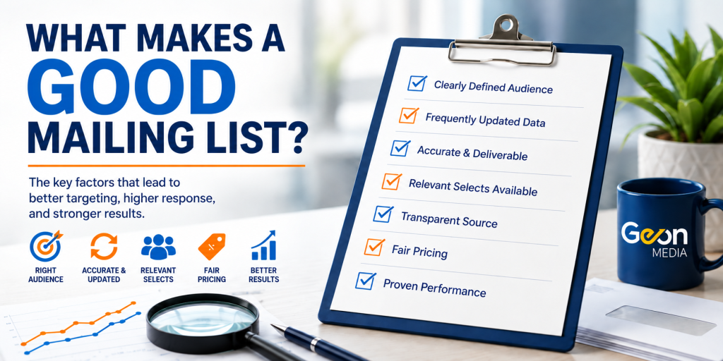 What makes a good mailing list infographic