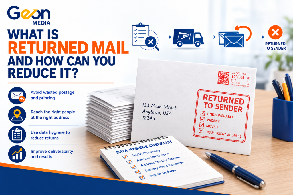 How to reduce returned mail in direct mail campaigns
